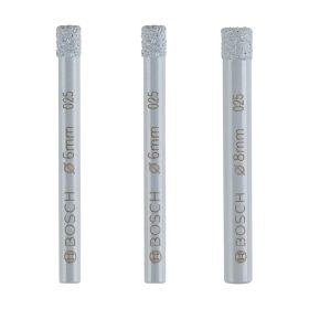   Bosch PRO gyémánt fúrószár készlet fúrógéphez/ fúrócsavarozóhoz kemény csempéhez 3 részes