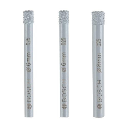 Bosch PRO gyémánt fúrószár készlet fúrógéphez/ fúrócsavarozóhoz kemény csempéhez 3 részes