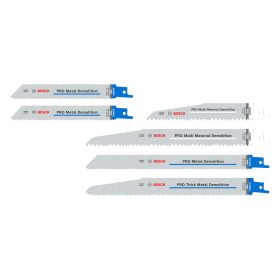   Bosch PRO Demolition orrfűrészlap, 6 részes szett, fém, nemvasfém