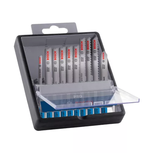 Bosch PRO Metal and Alu szúrófűrészlap készlet, 92 mm, 10 részes, fém, alumínium