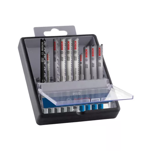 Bosch PRO Wood and Metal szúrófűrészlap készlet, 100 mm 10 részes, fához és fémhez