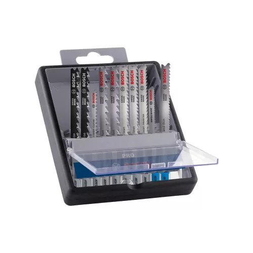 Bosch PRO Wood and Metal szúrófűrészlap készlet, 100 mm 10 részes, fához és fémhez