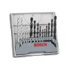 Bosch X-Pro vegyes fúrókészlet 3, 4, 5, 6, 8 mm (fa, fém, kőzet), 15 részes