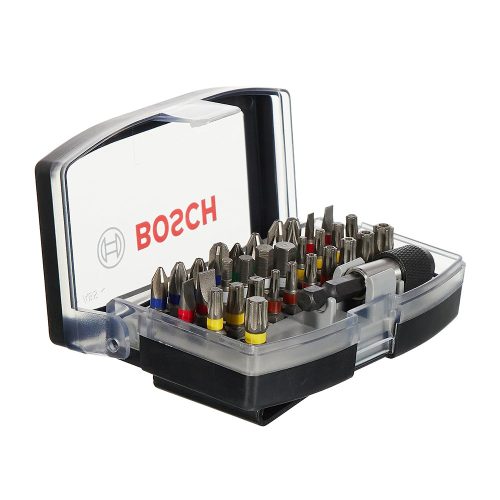 Bosch 32 részes bitkészlet befogóval
