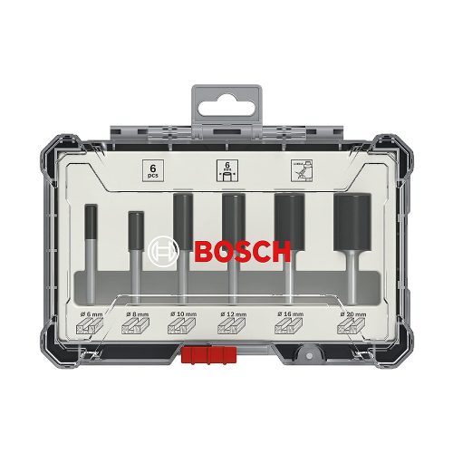 Bosch 6 részes egyenes élu horonymaró készlet 6mm