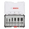Bosch 6 részes egyenes élu horonymaró készlet 8mm