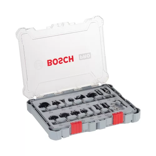 Bosch Marószár készlet befogatás: 1/4", 15 db