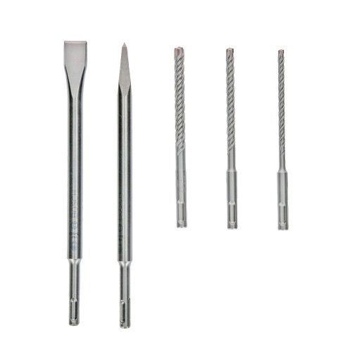 Bosch PRO SDS-Plus 4C véső- és fúrószár készlet, 5 részes, falazat és betonhoz