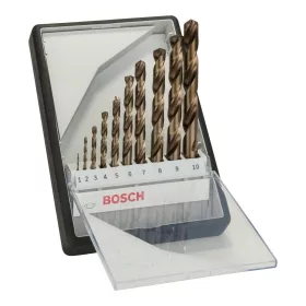   Bosch PRO HSS-G Co fémfúrószár készlet hengeres befogással 1-10mm 10 részes