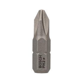   Bosch Phillips extra kemény bitfej PH2 x 25 mm műanyag dobozban - 100 db/cs