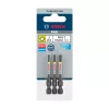 Bosch PRO Torx ütvecsavarozó bitkészlet, T10, T15, T20, 55 mm, 3 részes