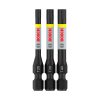 Bosch PRO Torx ütvecsavarozó bitkészlet, T25, T30, T40, 55 mm, 3 részes