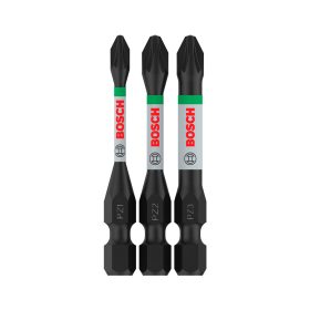   Bosch PRO Pozidriv ütvecsavarozó bitkészlet, PZ1, PZ2, PZ3, 55 mm, 3 részes