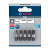 Bosch PRO Impact Hex ütvecsavarozó bitkészlet, H3, H4, H5, 2 db, H6, 25 mm, 5 részes