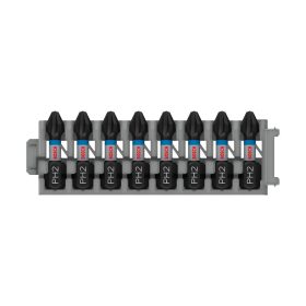   Bosch PRO Phillips ütvecsavarozó bitfej, PH2, 25 mm, 8 db, Pick and Click