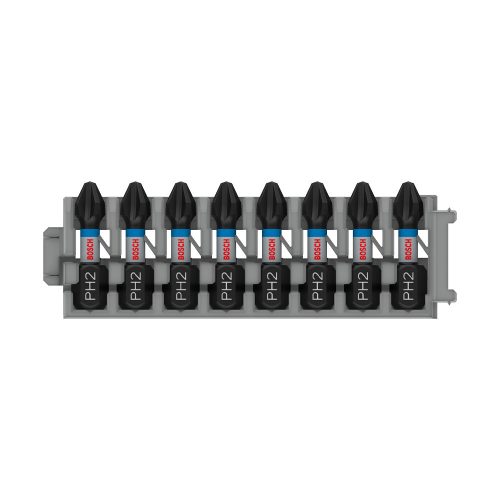 Bosch PRO Phillips ütvecsavarozó bitfej, PH2, 25 mm, 8 db, Pick and Click