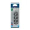 Bosch PRO Pozidriv ütvecsavarozó bitfej, PZ2, 25 mm, 8 db, Pick and Click