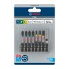 Bosch PRO ütvecsavarozó bitkészlet, 50 mm, 8 részes, vegyes, Pick and Click