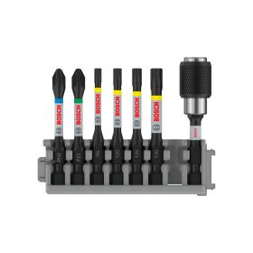   Bosch PRO ütvecsavarozó bitkészlet, 50 mm, 8 részes, vegyes, Pick and Click