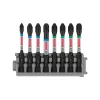 Bosch PRO ütvecsavarozó bitkészlet, 55 mm, 8 részes, vegyes, Pick and Click