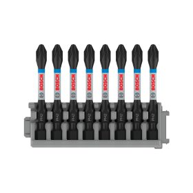   Bosch PRO Phillips ütvecsavarozó bitfej, PH2, 55 mm, 8 db, Pick and Click