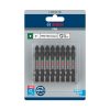 Bosch PRO kétvégű ütvecsavarozó bitfej, PZ2, 65 mm, 8 db, Pick and Click