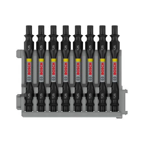 Bosch PRO kétvégű ütvecsavarozó bitfej, T25, 65 mm, 8 db, Pick and Click