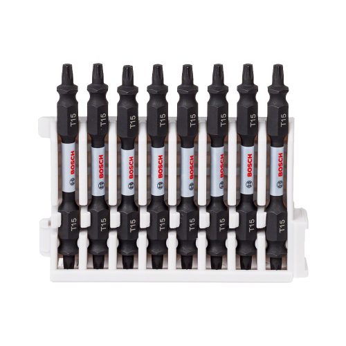 Bosch PRO Impact Control kétvégű T15 csavarbit csomag, 8 db, Pick and Click