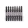 Bosch PRO Impact Control kétvégű vegyes csavarbit csomag, 8 db, Pick and Click