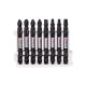 Bosch PRO Impact Control kétvégű vegyes csavarbit csomag, 8 db, Pick and Click