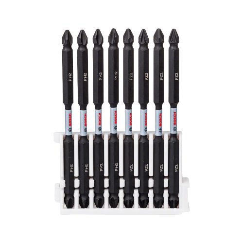 Bosch PRO Impact Control hosszú kétvégű csavarbit csomag, 8 db, Pick and Click