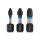 Bosch PRO Phillips ütvecsavarozó bitfej készlet, PH1x25, PH2x25, PH3x25 mm, 3 részes