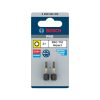 Bosch PRO Torx ütvecsavarozó bitfej, T10, 25 mm, 2 db