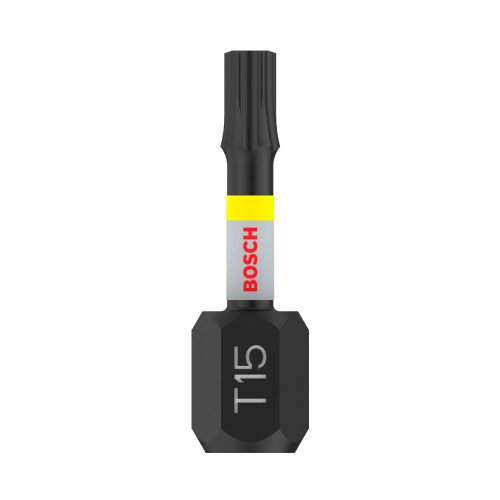 Bosch PRO Torx ütvecsavarozó bitfej, T15, 25 mm, 2 db