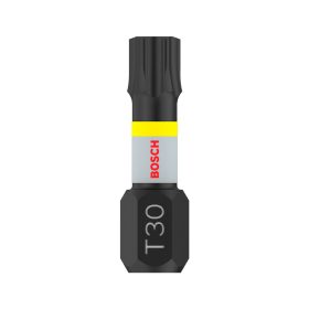 Bosch PRO Torx ütvecsavarozó bitfej, T30, 25 mm, 2 db