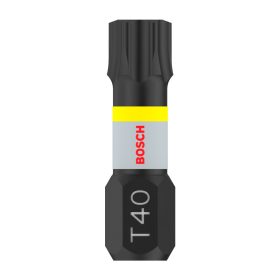 Bosch PRO Torx ütvecsavarozó bitfej, T40, 25 mm, 2 db