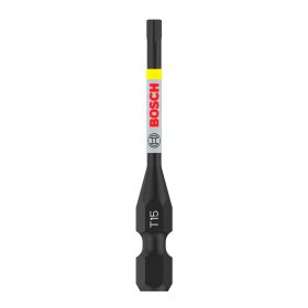 Bosch PRO Torx ütvecsavarozó bitfej, T15, 55 mm, 2 db
