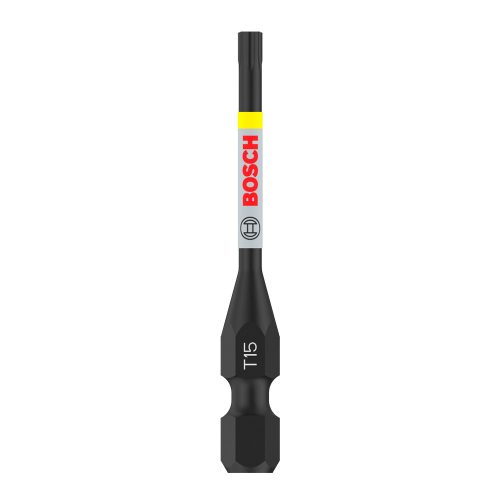 Bosch PRO Torx ütvecsavarozó bitfej, T15, 55 mm, 2 db