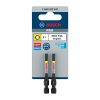 Bosch PRO Torx ütvecsavarozó bitfej, T25, 55 mm, 2 db