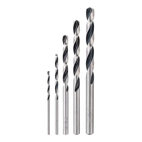 Bosch HSS PointTeQ DIN 338 fémfúrószár készlet hengeres befogással 2-6mm 5 részes