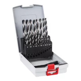   Bosch HSS PointTeQ DIN 338 fémfúrószár készlet hengeres befogással 1-10mm 19 részes