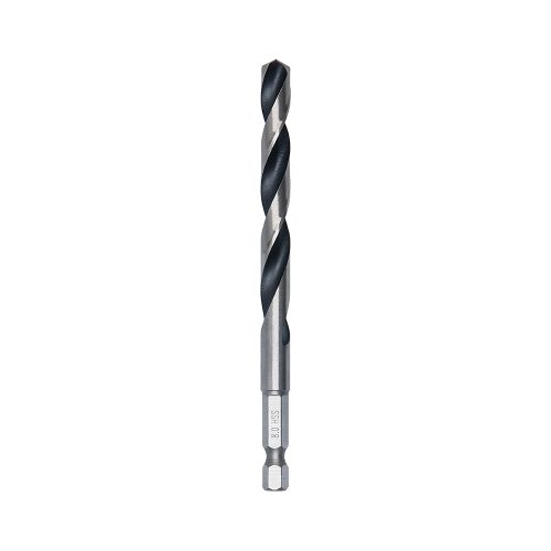 Bosch HSS PointTeQ DIN 338 fémfúrószár 1/4" Bit befogással 8x75/117mm (5db)