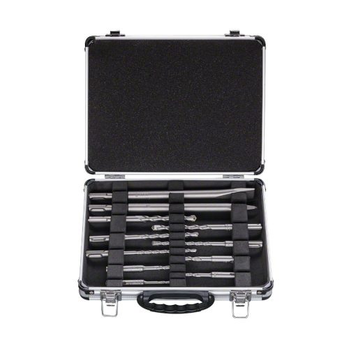 Bosch 11 részes SDS-Plus fúró-vésőkészlet kofferben