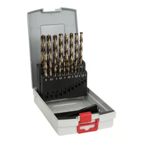   Bosch PRO HSS-G Co fémfúrószár készlet hengeres befogással 1-10mm 19 részes