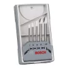 Bosch CYL-9 SoftCeramic csempefúrószár készlet 4/5/6/8/10mm puha csempe, üveg 5 részes