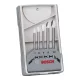 Bosch CYL-9 SoftCeramic csempefúrószár készlet 4/5/6/8/10mm puha csempe, üveg 5 részes