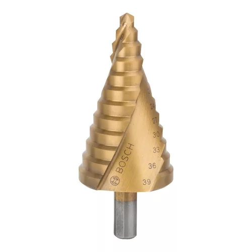 Bosch HSS-TiN lépcsős fúró, 12 lépcsős 6-39mm