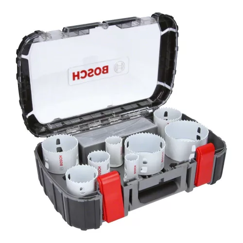 Bosch 11 részes körkivágó készlet fához és fémhez 25-86mm