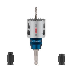   Bosch PRO Multi Material PC Plus körkivágó, 51 mm, kezdő készlet befogóval 5 részes