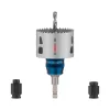 Bosch PRO Multi Material PC Plus körkivágó, 68 mm, kezdő készlet befogóval 5 részes